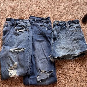 Aeropostale Blue Skinny Jeans for Women